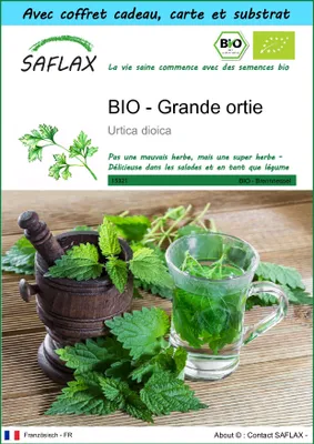 Image de SAFLAX Ensemble-cadeau -- Grande ortie - 2000 graines - Urtica