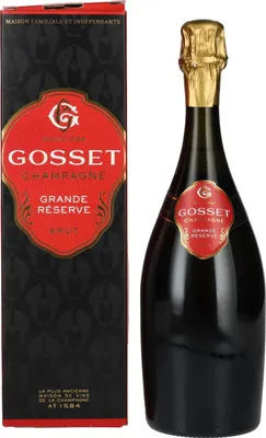Image de Gosset Champagne Grande Réserve Brut 12% Vol. 0,75l en boîte cadeau