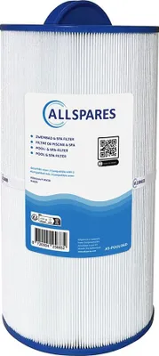 Produktbild von AllSpares Wasserfilter für Whirlpool/Pool Filterkartusche geeignet für Filtrinov MX-18 / MX-25 | Ø175x390mm