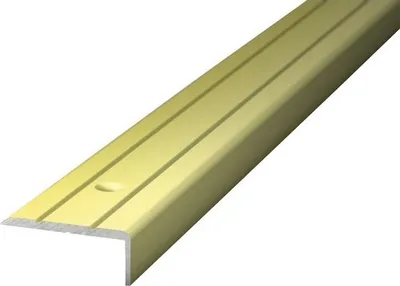 Produktbild von Prinz Winkelprofil Alu sahara gelocht 24,5 x 10 x 2700 mm