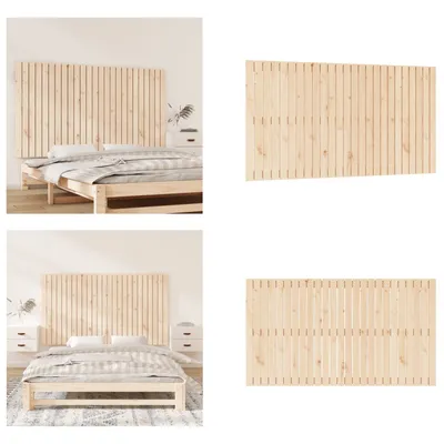 Obrázok produktu pre vidaXL Nástenné čelo 159,5x3x90 cm masív borovica - Nástenné čelo - Čelo postele - Čelo postele