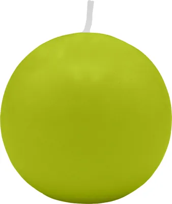 Produktbild von Kugelkerzen Lime Ø 100 mm, 4 Stück