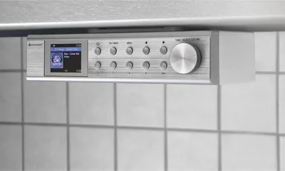 Produktbild von IR1500 Silber Internet/DAB+ Küchenunterbauradio mit Bluetooth®