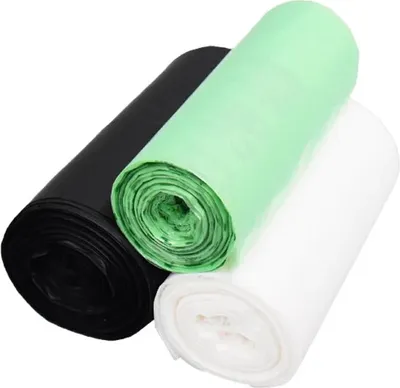 Obrázek produktu pro sada 3 vložek do odpadkových košů, vložky do odpadkových košů, 30 kusů v roli, 45 × 50 cm, objem 10 l - BINBAG