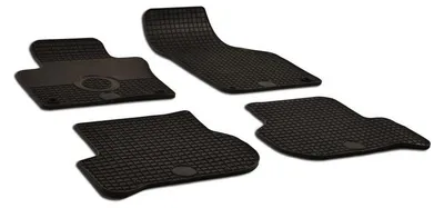 Produktbild von Gumarny Zubri Fußmatten Set Gummi für VW GOLF PLUS (5M1, 521) Vorne+Hinten