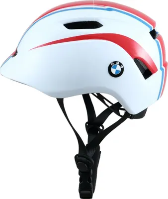 Produktbild von BMW Kinderhelm Fahrradhelm (53–56 cm) – Verstellbar, Leicht & Sicher für Kinder – Fahrrad-, Roller- & Skatehelm – Rot