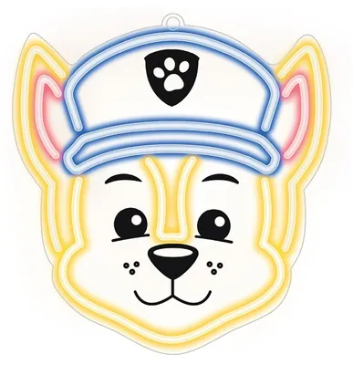 Immagine prodotto di Lampada a sospensione in plexiglass LED Paw Patrol - Lampada Chase OW per bambini - 130346