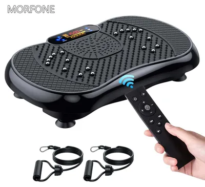 Obrázek produktu pro Vibrační deska - Vibrační platforma - Fitness platforma - Zařízení pro vibrační trénink - 3 úrovně intenzity
