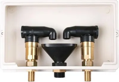 Obrázok produktu pre Js Rohrbeluefter Bauform E,2-Fach Unterputz,1/2"X1"X1/2",Din-Dvgw
