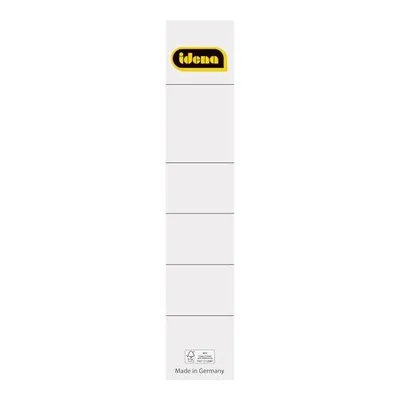 Obrázek produktu pro Zadní etikety 5 cm sk krátké bílé 10smix, samolepicí,