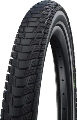 Produktbild von Schwalbe Pick-Up Reifen 18x2.15\" 55-355, Drahtreifen, schwarz mit Reflexstre...