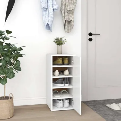 Produktbild von [Home] Schuhschrank Weiß 32x35x70 cm Holzwerkstoff , Neue Mode 2024 im häuslichen Leben