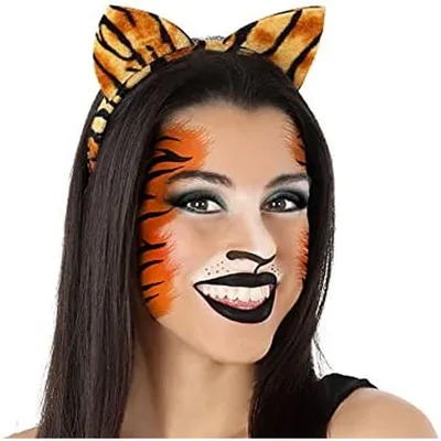 Produktbild von Atosa Tiger Diadem Orange  Orange One Size