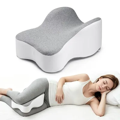 Obrázek produktu pro Ergonomická podložka pod kolena pro spáče na boku s pratelným potahem