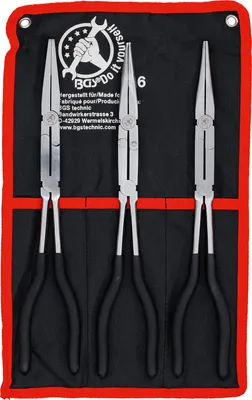 Produktbild von KRAFTMANN 416 Doppelgelenk-Zangensatz, 3-tlg.