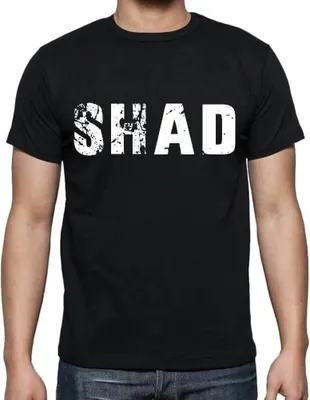 Produktbild von Herren Grafik T-Shirt Shad Öko-Verantwortlich Vintage Jahrgang Kurzarm Lustige Druck Geburtstag Geschenk Mann
