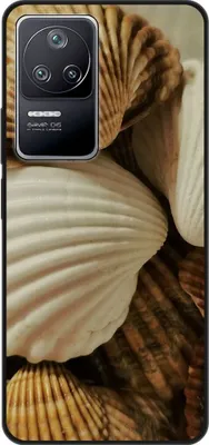 Produktbild von König Design Hülle kompatibel mit Xiaomi Poco F4 Kunststoff Soft Handyhülle - Handy Case Muscheln