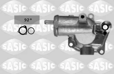 Produktbild von SASIC Thermostat Kühlmittel passend für MERCEDES-BENZ C-Klasse Limousine (W203) C-Klasse T-modell (S203) CLK (C209) C-Klasse Sportcoupe (CL203)