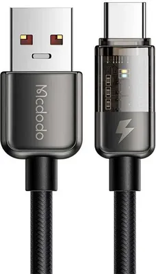 Obrázok produktu pre Kábel Mcdodo CA-3150, USB-C, 6A, 1,2 m, čierny