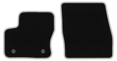 Immagine prodotto di Tappetini in velluto Nero/Argento per Ford Transit Connect 2013-2017 Set 2 pezzi