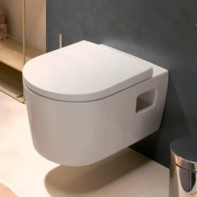 Produktbild von hansgrohe EluPura Original S Wand WC Set 540 AquaChannel Flush mit WC-Sitz