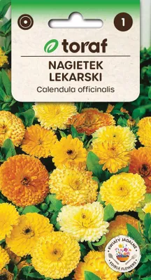 Zdjęcie produktu dla Nasiona ziół Nagietek lekarski zioła do ogrodu - Toraf 306
