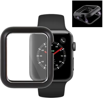 Produktbild von Metallhülle für Apple Watch 2 & 3 38mm Case Cover Magnetisch Bumper Tasche Schwarz