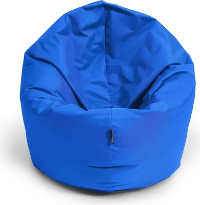 Produktbild von Sitzsack mit füllung 2 in 1 Sitzkissen Bean Bag Outdoor Indoor Wasserfest | Blau 70cm