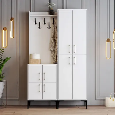 Obrázok produktu pre Skye Decor, Predsie?ová stena - Betina B (biela)