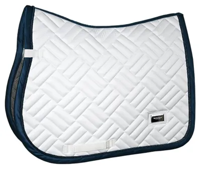 Produktbild von Equestrian Stockholm Schabracke Springen Modern White Navy Springschabracke Full