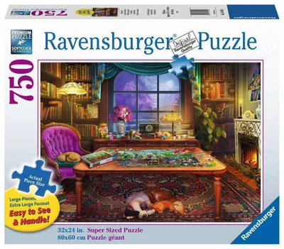 Immagine prodotto di Puzzle RAVENSBURGER Luoghi accoglienti: Per il puzzle pieghevole XL 750 pezzi
