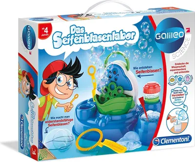 Produktbild von Clementoni - Galileo - Das Seifenblasenlabor