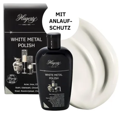 Produktbild von Hagerty White Metal Polish Edelstahl-Politur 250 ml I Effiziente Metallpolitur f