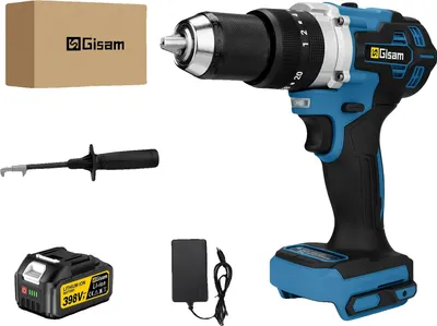 Immagine prodotto di Trapano a percussione, motore brushless, coppia elevata, 1 batteria