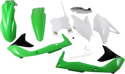 Produktbild von Cycra Kawasaki Kxf450 2018 1cyc-9418-00 Plastikbausatz Grün  Grün One Size