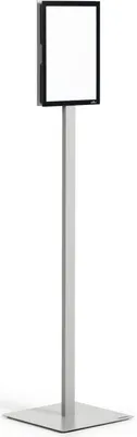 Image de DURABLE Support d'information sur pied INFO STAND BASIC A4, Gris, 501257