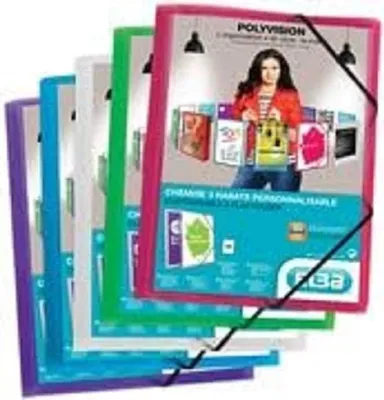 Produktbild von Eckspanner A4 Polyvision 3 Klappen, Sortiert
