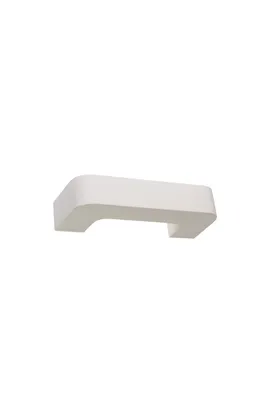 Produktbild von Moderne Wandleuchte (Modern, Weiß, Halbschale) Küchenleuchte Innenlampe Flurleuchte Gipsleuchte Wandlampe