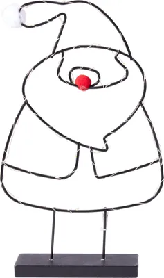 Obrázok produktu pre Vianočná LED figúrka Santa Claus, výška 36 cm, značka H&L