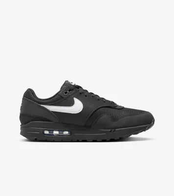 Produktbild von Nike Air Max 1 "Black & White Swoosh" Schwarz/Weiß, Größe: 42,5