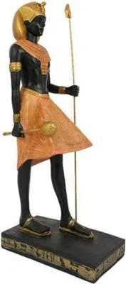Zdjęcie produktu dla Figurka egipskiego faraona Statua Strażnik Egiptu Dekoracja Dekoracja 130cm Statuetki