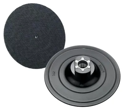 Produktbild von Klett-Schleifteller, 115 mm, Gewinde M14 für Winkelschleifer-/polierer