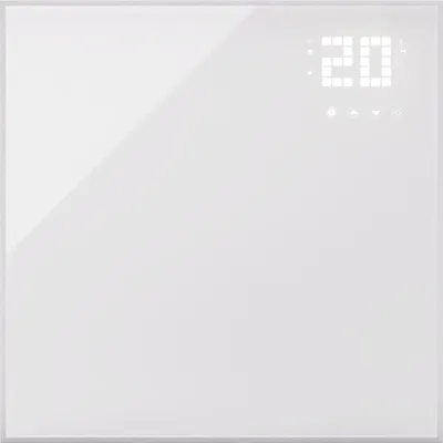 Produktbild von Klarstein Infrarotheizung mit Thermostat, 360W Elektroheizung, Smart Home Bild-Infrarotheizung zur Wandmontage, IR mit App-Steuerung & Erkennung offener Fenster, Feuchtraum Heizkörper CO2-Frei
