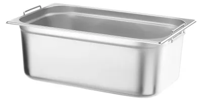 Image de HENDI Récipients Gastronorm 1/1 Budget Line avec poignées, Budget Line, GN 1/1, 28L, 530x325x(H)200mm