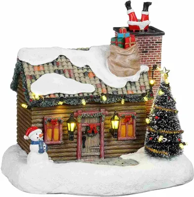 Produktbild von Luville Weihnachtsdorf Sana's presents - 20.5x16x20.5 cm - Polyresin - Mehrfach