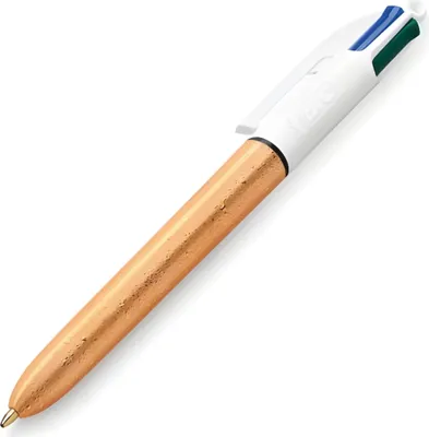 Image de BIC - Balles BIC 4 couleurs bois m assorti | Boîte extérieure une 30 -pièce