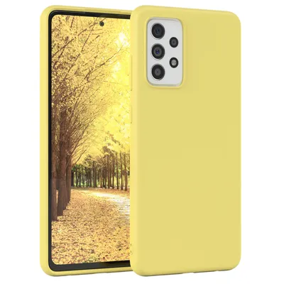 Produktbild von EAZY CASE - TPU Hülle für Samsung Galaxy A72 / A72 5G, TPU Case stoßfeste Handyhülle, weiches Cover mit Kameraschutz, Silikonhülle in Gelb