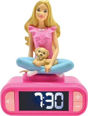 Obrázok produktu pre Lexibook Budík s nočným 3D svetlom Barbie