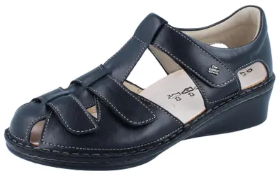 Produktbild von FINN COMFORT Fünen Damen Sandale schwarz Glattleder - Größe: UK 5