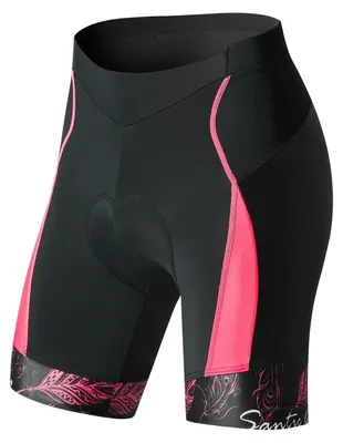 Productafbeelding van Fietsshorts dames met padding - Capri - Roze
